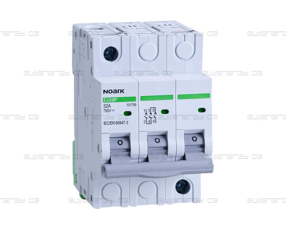 Шалтери (товарови прекъсвачи) Ex9IP 3P 16A