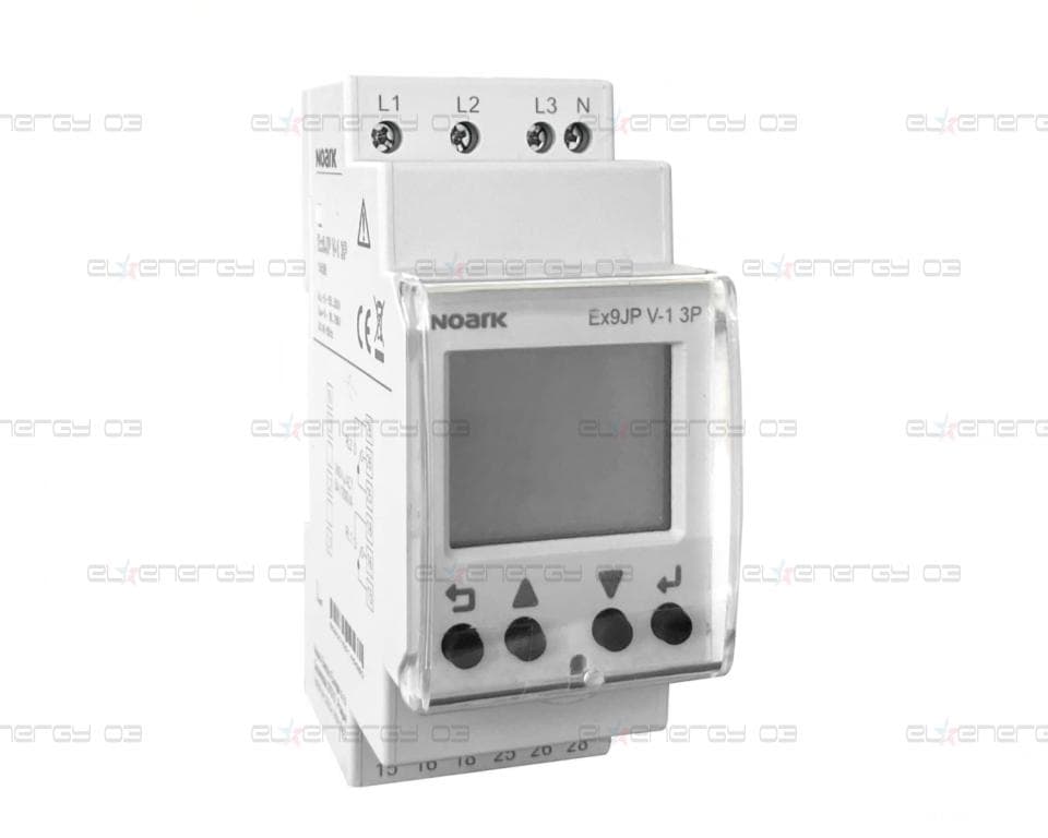 Мултифункционално напреженово реле с LCD дисплей Ex9JP V-1 3P