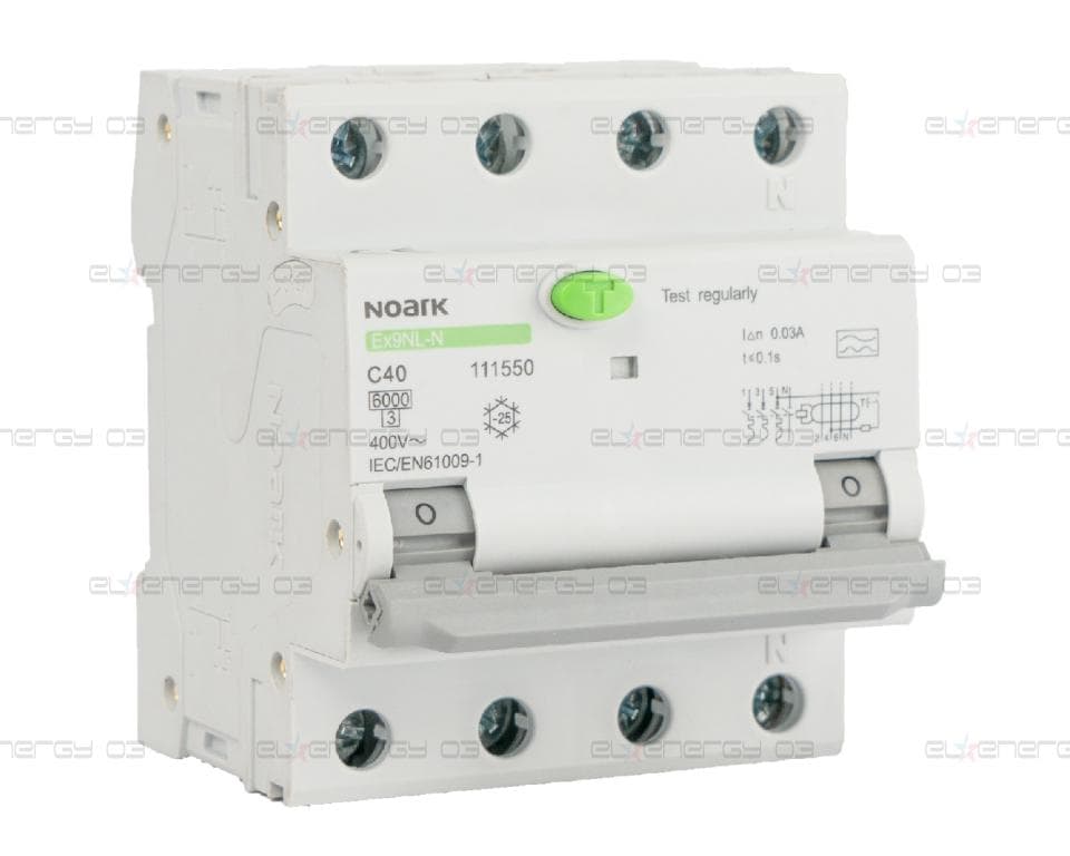 Комбинирани Дефектнотокови защити Ex9NL-N 3P+N B10 30mA