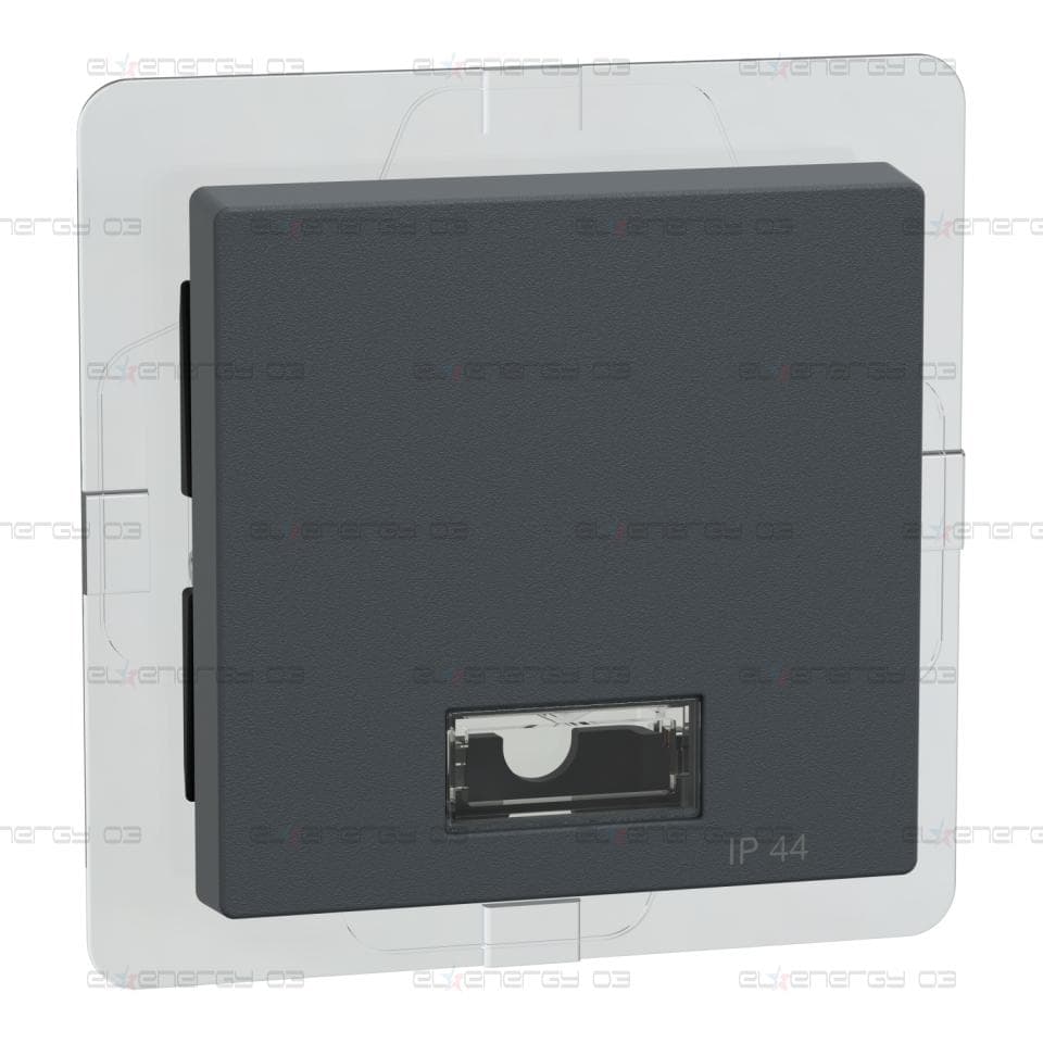 Капак за ключ с отвор за символ IP44, антрацит, System M