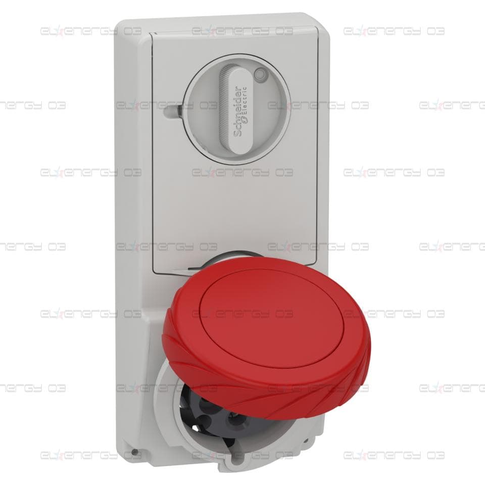 Индустриален контакт с блокировка, Mureva PK, монтаж в табло, 32A, 3P+N+E, 400V, IP65