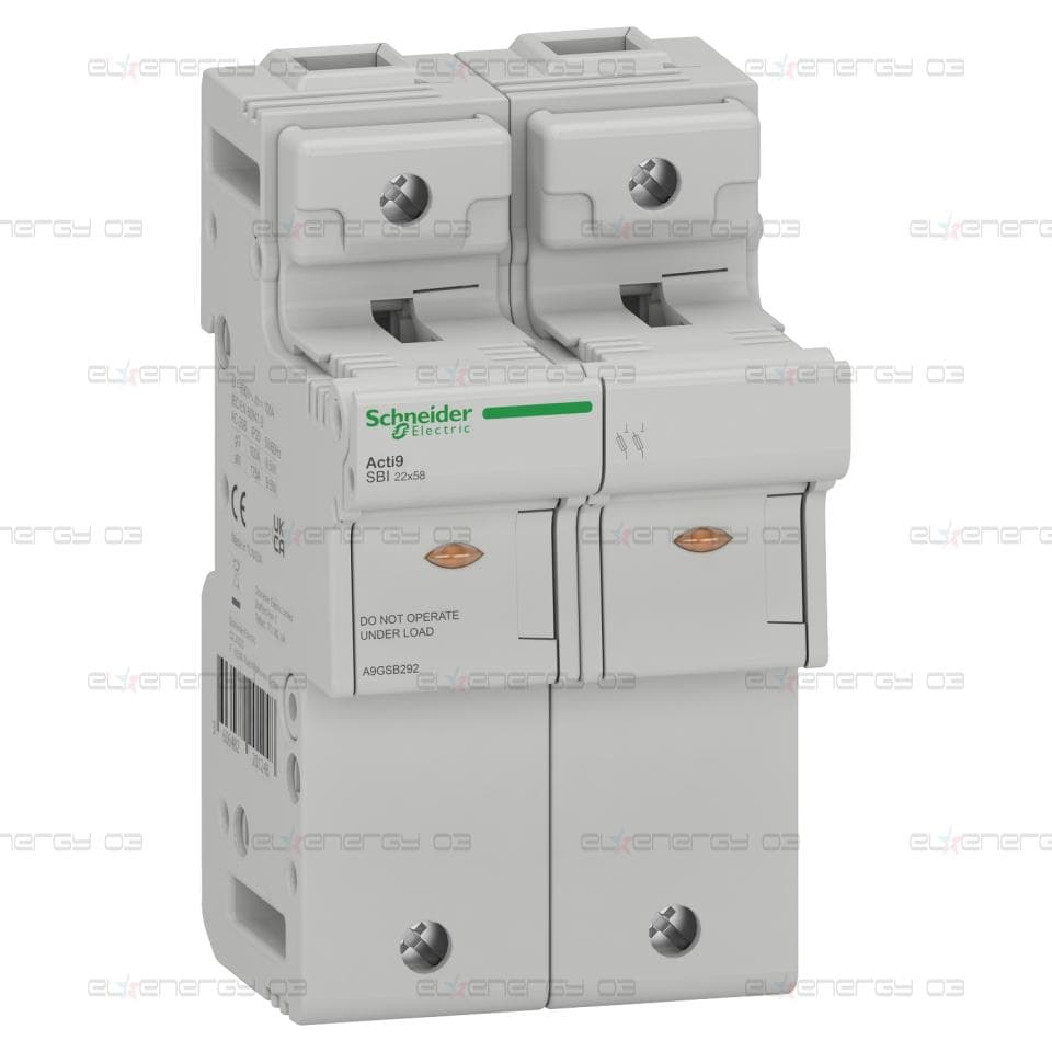 Основа за предпазител, Acti9 SBI, 2P, 125A, за 22 x 58mm