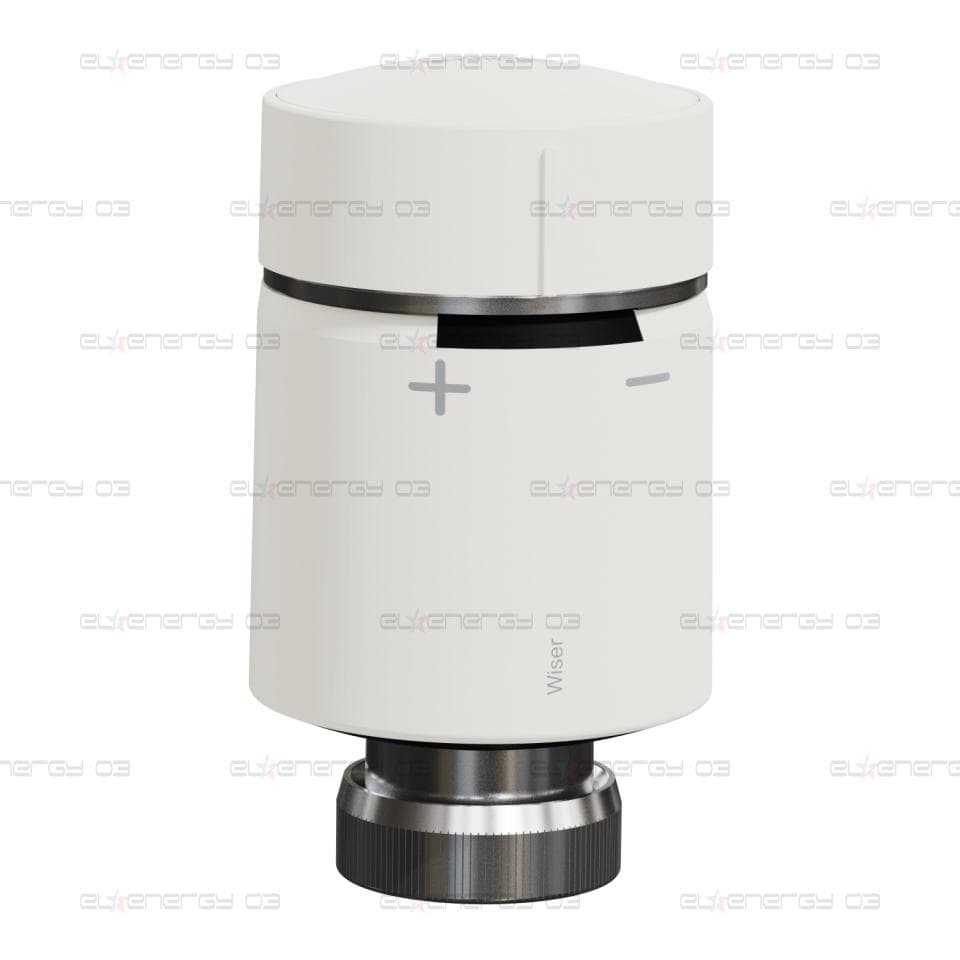 Connected Radiator Thermostat, Wiser, white
