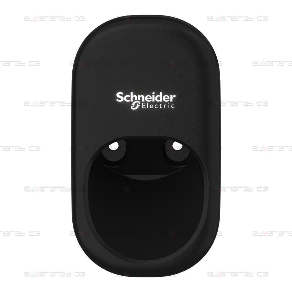 Държач за кабел, Schneider Charge, закрепен на стената с 2 винта