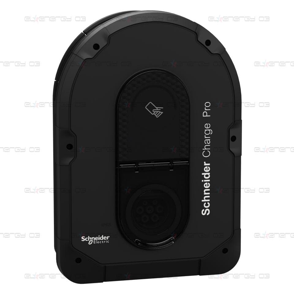 Зарядна станция за ЕПС, Schneider Charge Pro, 1P-3P, 1xT2S, 7.4-11-22kW, 16-32A, с 4G модем и комуникация TIC, без кабел