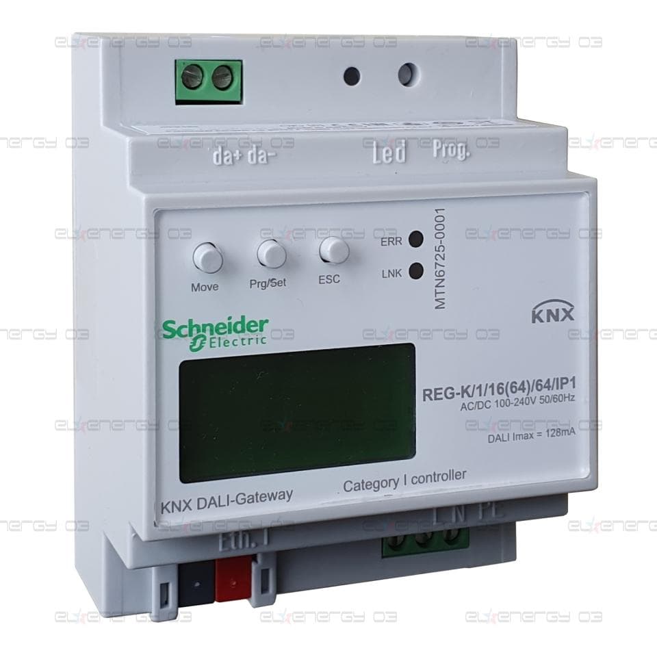 KNX DALI gateway REG-K/1/16(64)/64/IP1