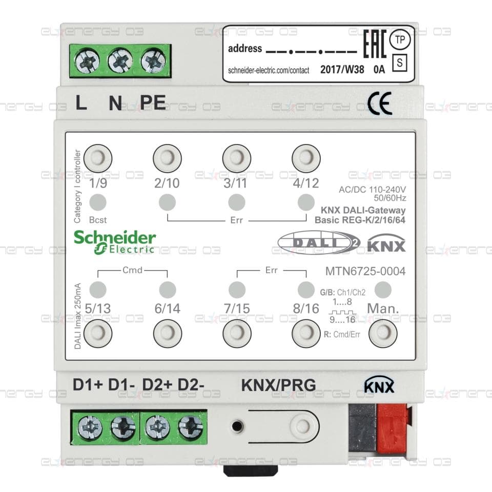 KNX DALI-Gateway Basic REG-K/2/16/64