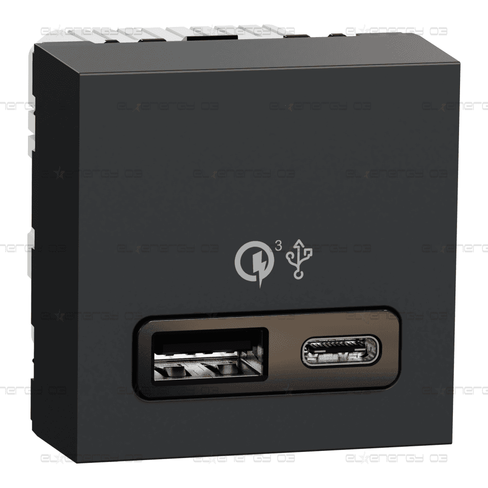 Двойно USB Quick Charge A+C 18W