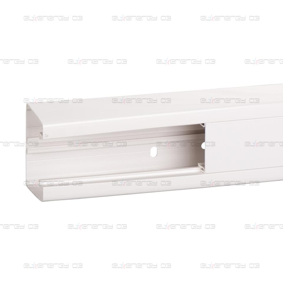 OptiLine 45 - кабелен канал - 75x55 мм- PVC - бял - 3000 мм