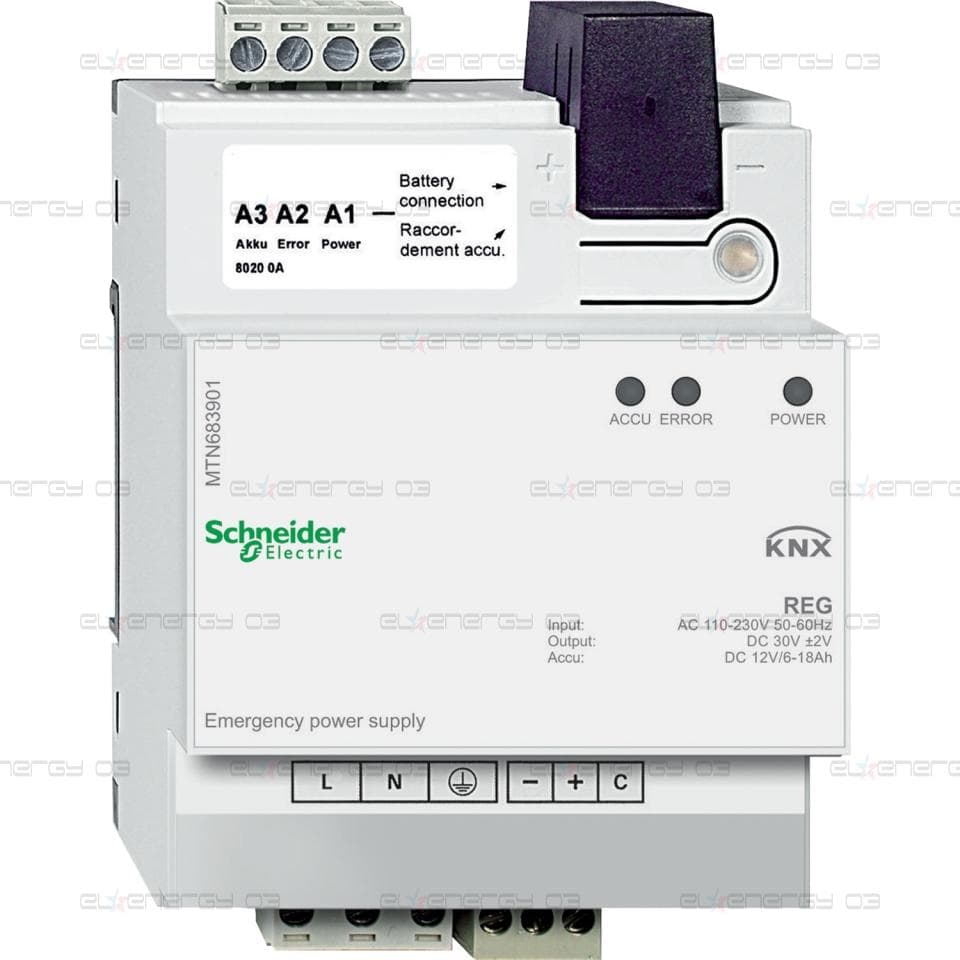 Акумулаторно захранване KNX
