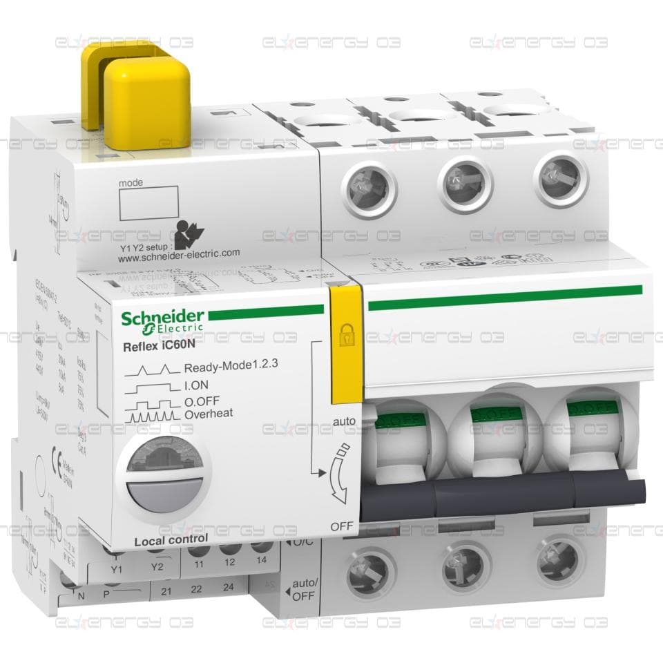 Reflex iC60N Ti24 10 A 3P крива B с интегриран контролер MCB