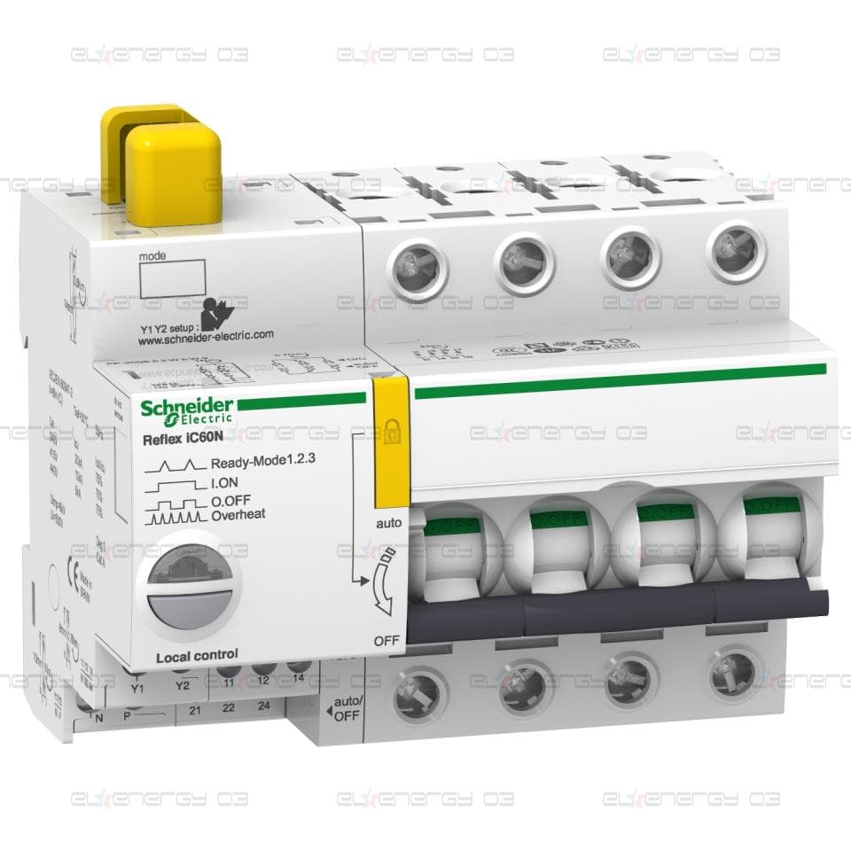 Reflex iC60N Ti24 40 A 4P крива B с интегриран контролер MCB