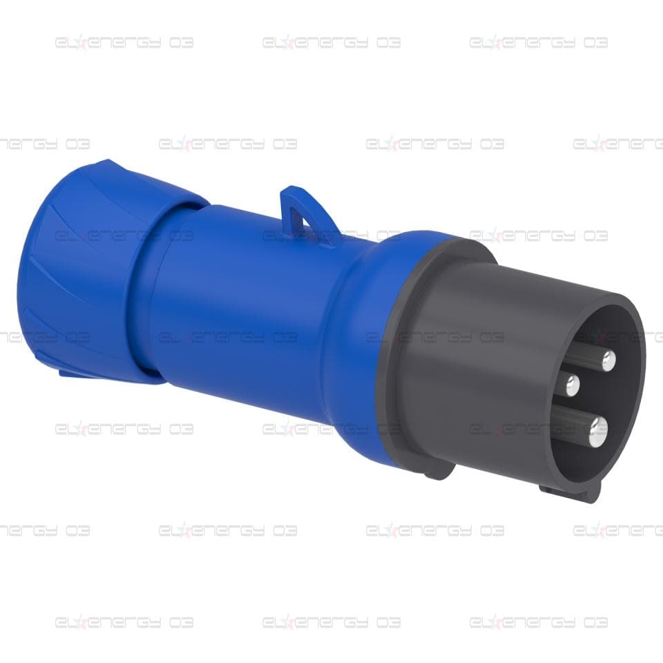 Инд. щепсел 16A 2P-E 200-250V IP44 50-6