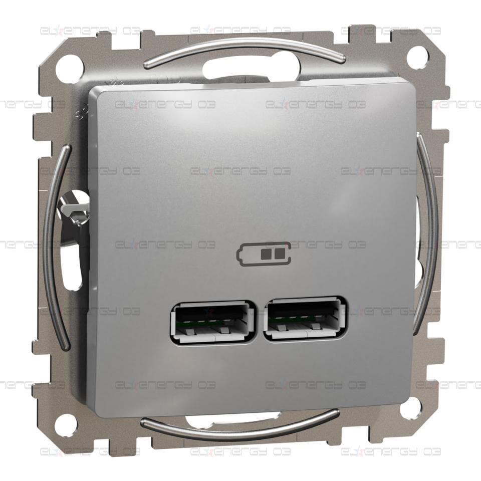 USB зарядно A+A, 2,1A, алуминий