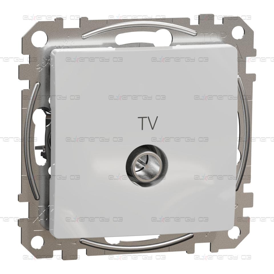 Междинен TV конектор 10dB, Sedna, алуминий