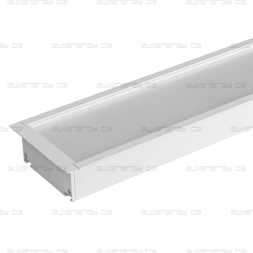 LED ЛИНЕЙНО ОСВЕТИТЕЛНО ТЯЛО ЗА ВГРАЖДАНЕ, БЯЛО, 1,2М, 40W, 4200K, 220-240VAC, IP20