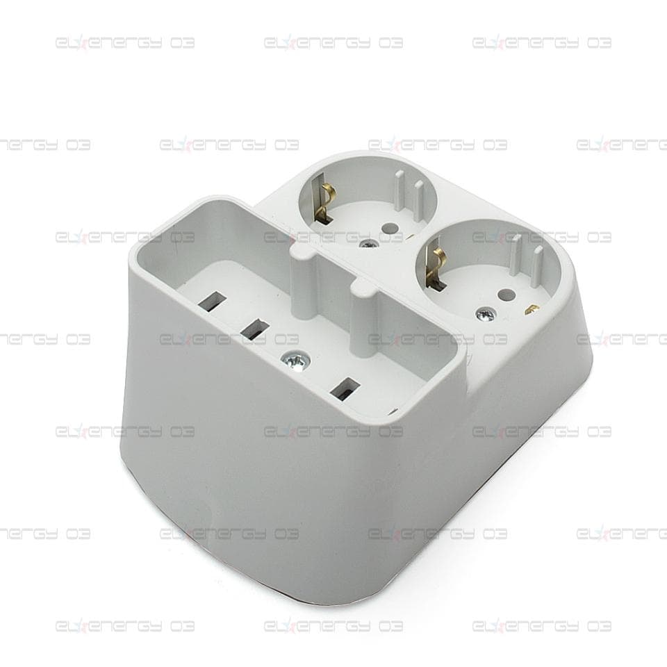 Трифазен модул, 3×25А/2×16А, Сив