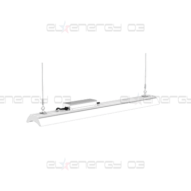 LED ЛИНЕЙНО ИНДУСТРИАЛНО ОСВЕТИТЕЛНО ТЯЛО 150W, 5000K, 100V-277V AC, IP65, ДИФУЗЕР 90°