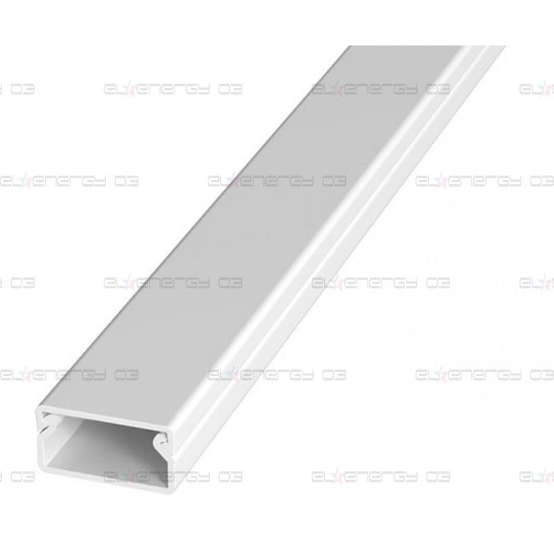 Кабелен канал 40×25, Бял, 2м