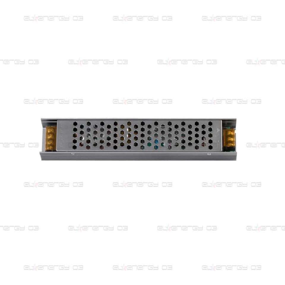 Захранване за светодиодна лента, Невлагозащитено, Слим, 100W, 12V DC