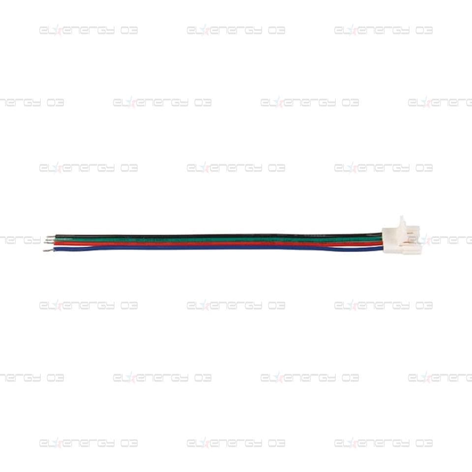 Гъвкав конектор за RGB LED лента 10мм 5бр/пакет