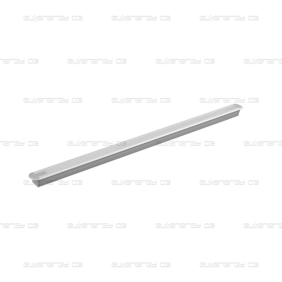 Мебелен светодиоден профил за вграждане 2.5W, 4000K, 12V DC, 90°, Неутрална светлина, SMD 2835