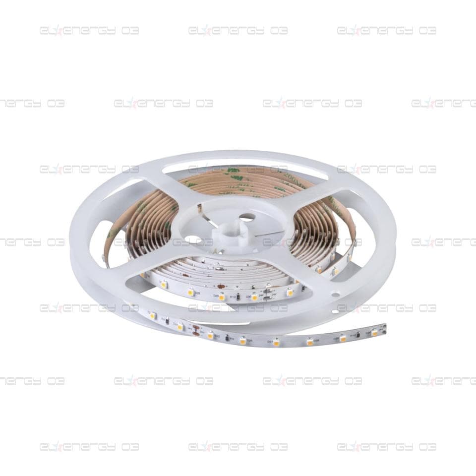 Професионална LED лента 4.8W/m, 5м, 4200K, 24V DC, Неутрално бяла светлина, Неводоустойчива, 60 LEDs/m, 24V DC, 120°, SMD 3528