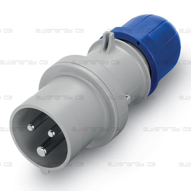 Промишлен щепсел 2P+Е 32A IP54 серия Optima Scame