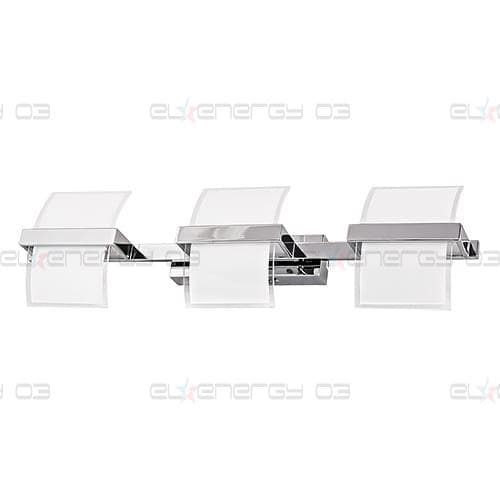 LED осв. тяло за стена 3x5W, 4200K, Хром, Неутрална светлина, Невлагозащитено