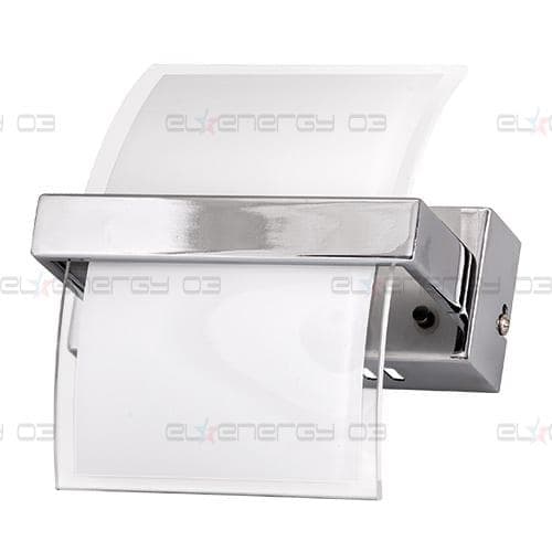 LED осв. тяло за стена 5W, 2700K, Хром, Топла светлина, Невлагозащитено