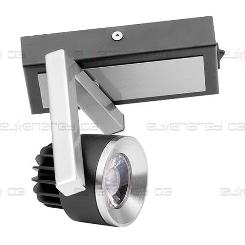 LED спот осв. тяло за стена 5W, 2700K, Графит, Топла светлина, Невлагозащитено