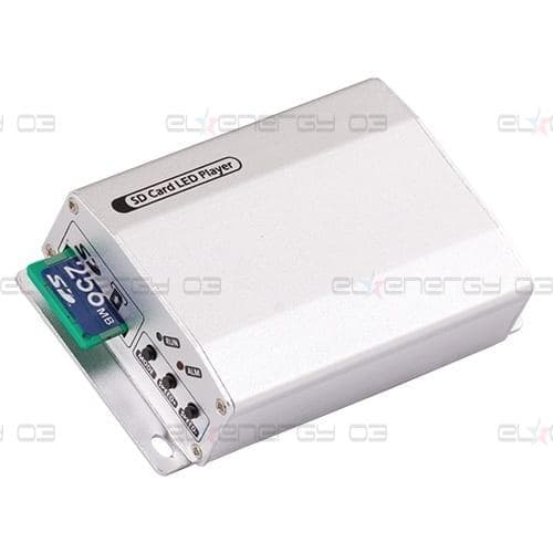 Контролер за дигитални LED модули и ленти, SD-карта, 1 порт, 5-24V DC, 2048 pixels