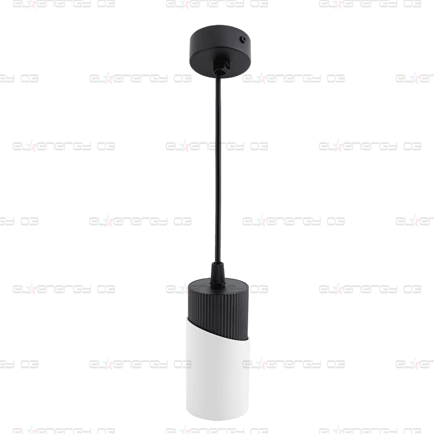 ВИСЯЩО ОСВЕТИТЕЛНО ТЯЛО, GU10, 220-240V AC, ЧЕРНО&amp;БЯЛО