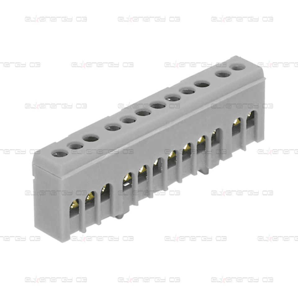 Клема изолирана СИВА A12H 12x16mm² IP20 63A 690V MOREK