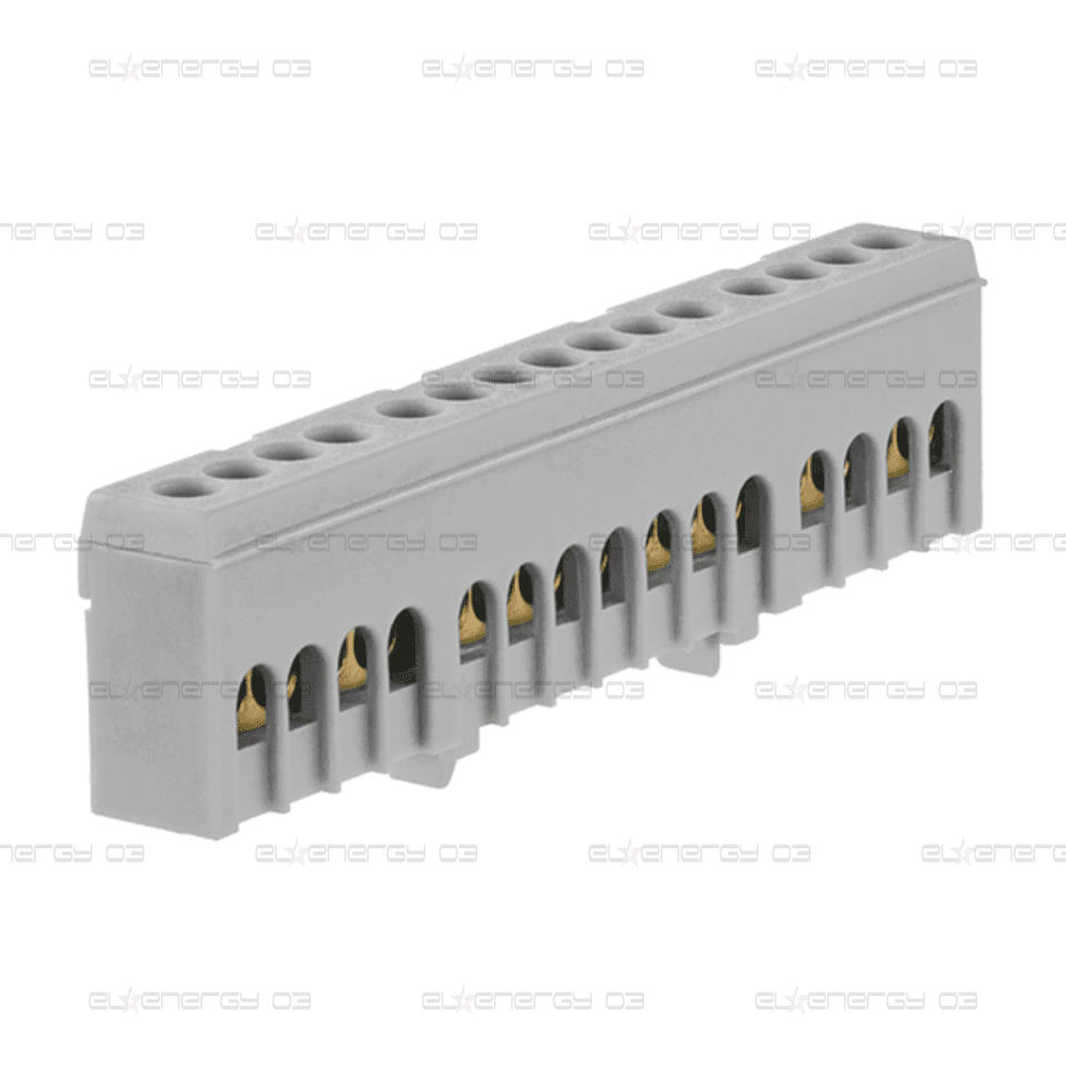 Клема изолирана СИВА A15H 15x16mm² IP20 63A 690V MOREK