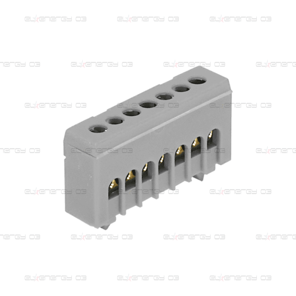 Клема изолирана СИВА A7H 7x16mm² IP20 63A 690V MOREK