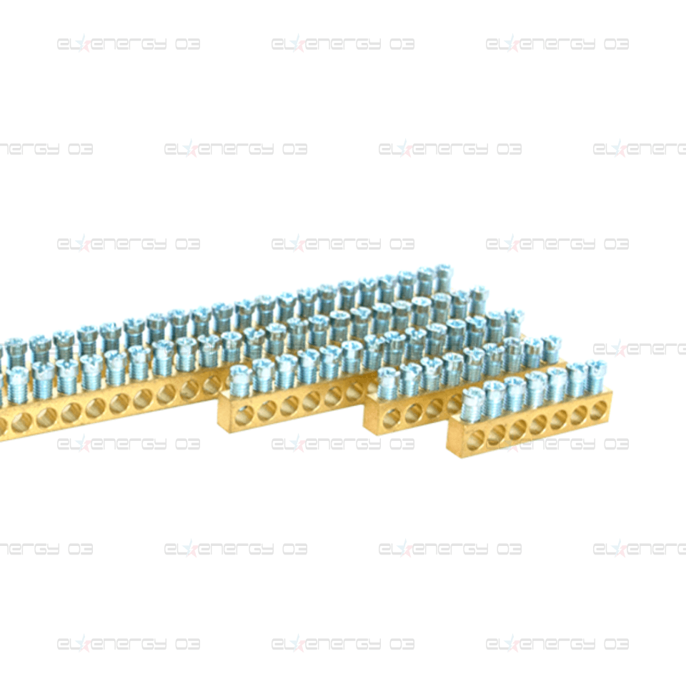 Неизолирана месингова шина BB111 111X25mm² профил 10x10mm² 100A 1m 690V MOREK