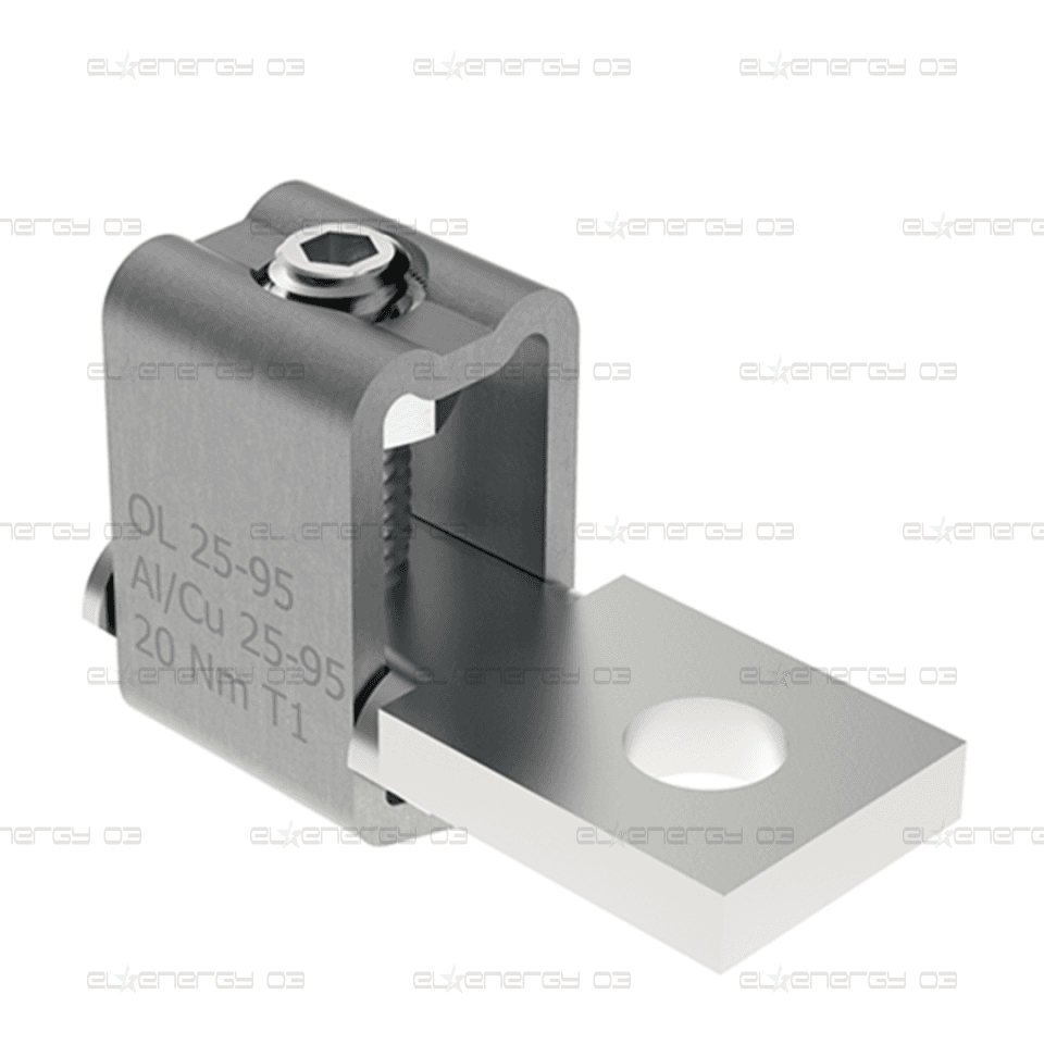 Неизолиран конектор към устройство OL95 Al/Cu 1×25-95mm² h33mm 320A 690V MOREK