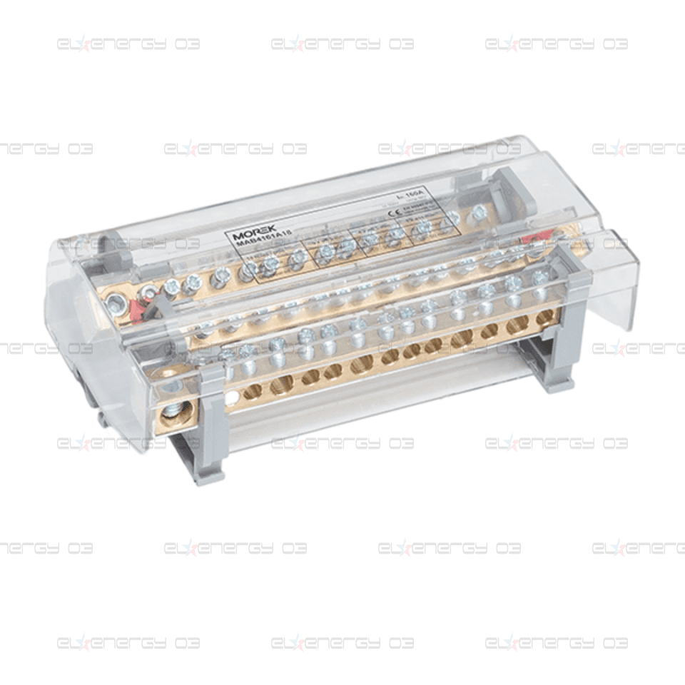 Разпределителен клемен блок Moblock 4P 160A-14 1×50 + 4×35 + 9x16mm² MOREK