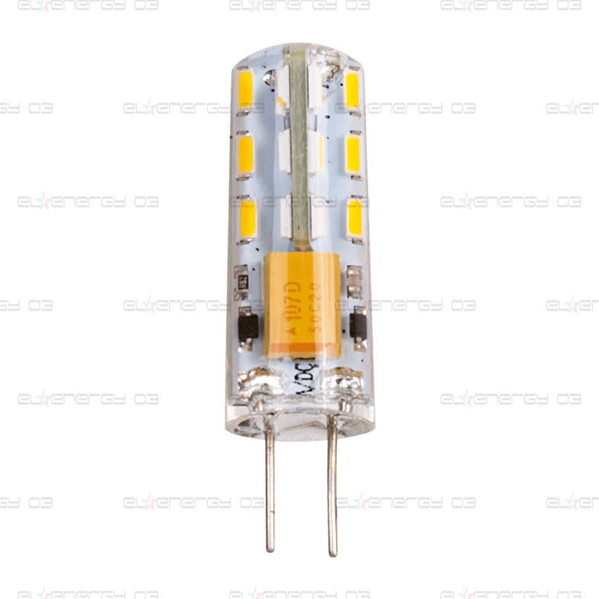 LED ЛАМПА 1W, G4, 4000K, 12V DC, НЕУТРАЛНА СВЕТЛИНА, SMD3014, 1 БР./БЛИСТЕР