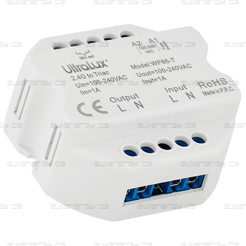 SMART 2.4G RF TRIAC ДИМЕР, 1A, 220W, 220-240VAC