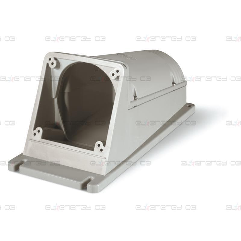 Кутия за открит монтаж IP67 за 125A контакт вход PG48 114х114мм под 45′ Scame