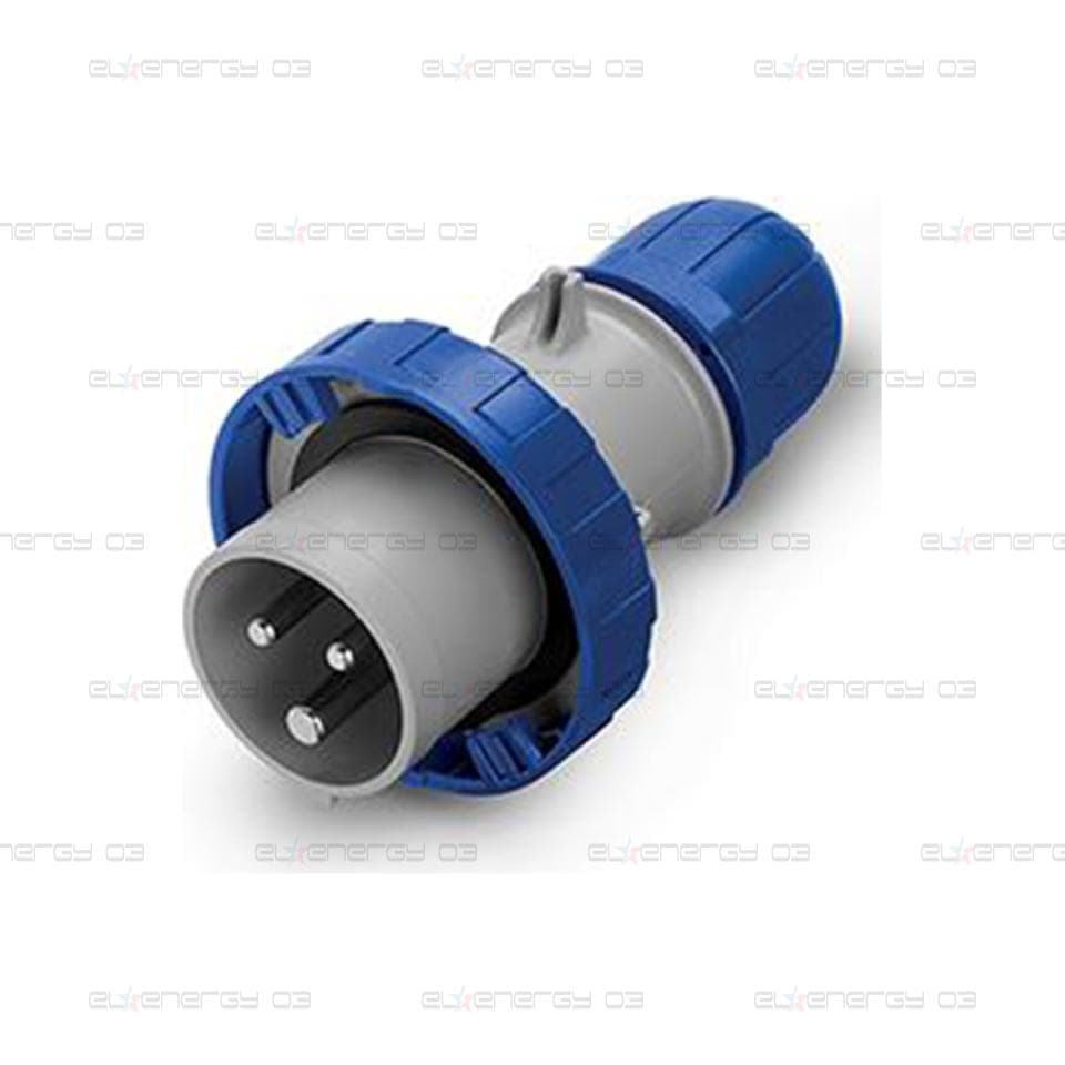 Промишлен щепсел 2P+Е 16A IP66/67/69 серия Optima Scame