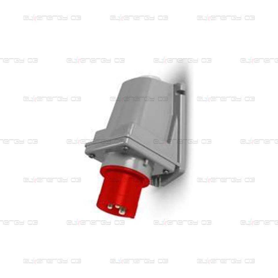 Промишлен щепсел 3P+N+Е 16A 346-415V IP44/54, 6h серия Optima за открит монтаж Scame