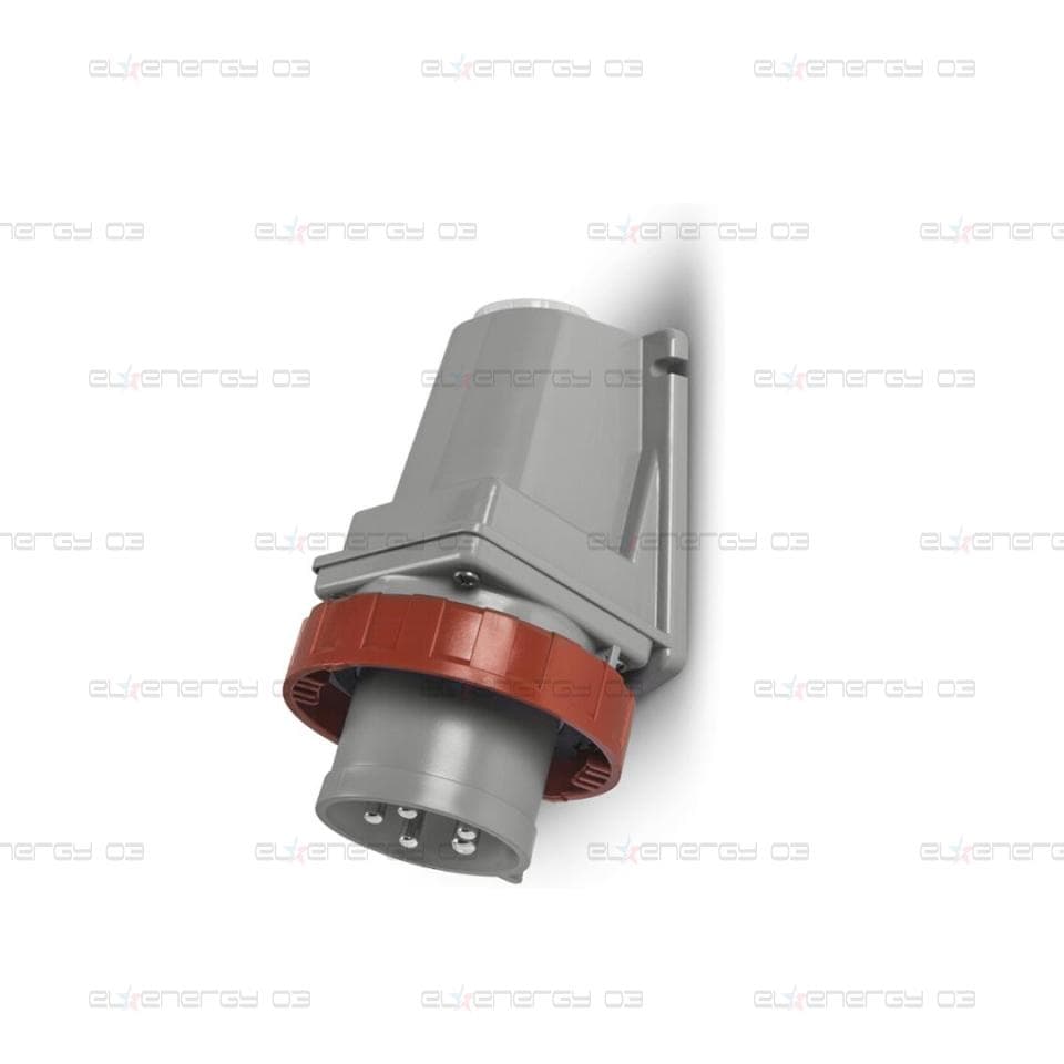 Промишлен щепсел 3P+N+Е 16A 346-415V IP67/69, 6h серия Optima за открит монтаж Scame
