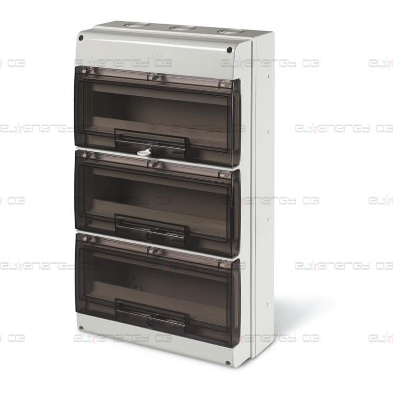 Табло за открит монтаж 3х16 мод. серия Domino IP66 Scame