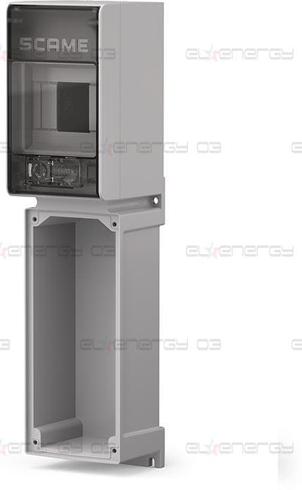 Табло за индустриални контакти и DIN модули IP65, UV, серия Proxima (5 DIN и 1х16A или 32A с блокировка) Scame