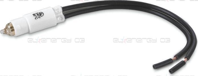 Лампичка за ключ Unibox, бяла, 220V Scame