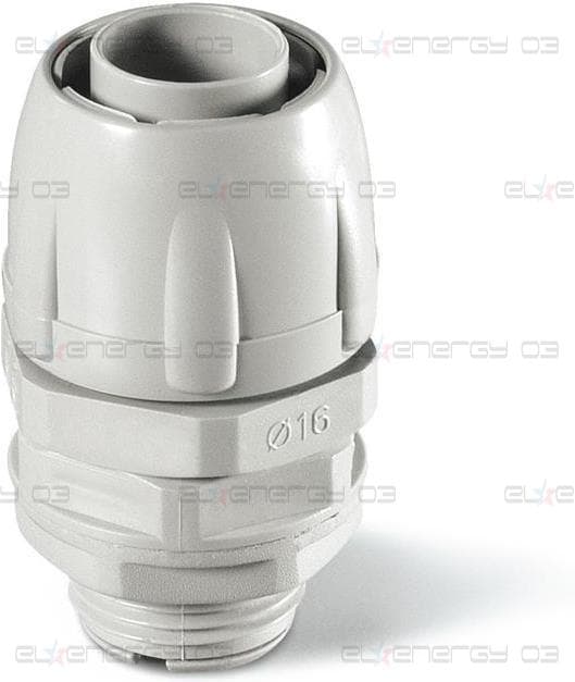 Щуцер с гайка, PG13,5 за гофрирана тръба ø12mm, IP66, Scame, Кутия – 50бр