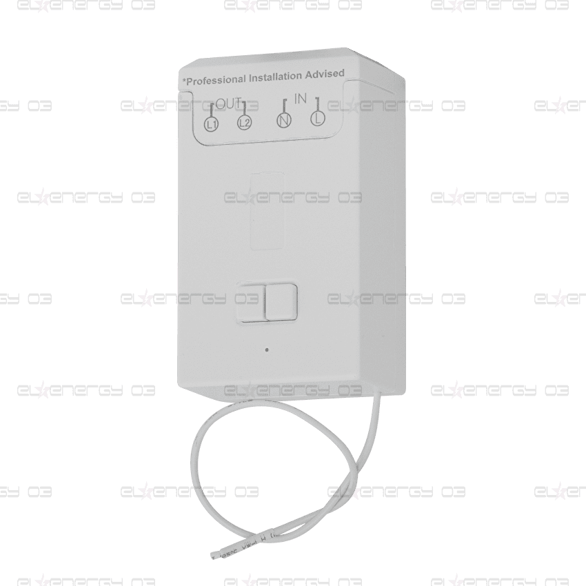 RF КИНЕТИЧЕН ДВУКАНАЛЕН КОНТРОЛЕР, 220-240V AC, IP20